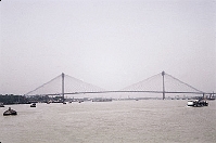 Vidyasagar setu over the river Ganga